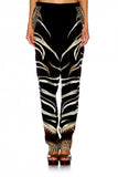 Tailored Pants W/ Side Pockets- Zebra Crossing