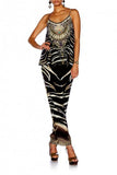 Tailored Pants W/ Side Pockets- Zebra Crossing