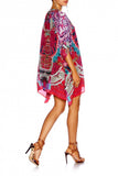 Short Lace Up Kaftan- Desert Discotheque