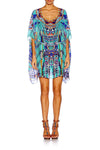 Short Round Neck Kaftan- Divinity Dance