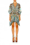 Short Lace Up Kaftan- Meet Me In Casablanca