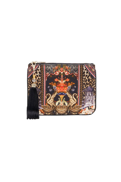 Small Canvas Clutch- Marais At Midnight