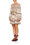 Off Shoulder Short Dress- Olympe Ode