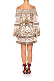 Off Shoulder Short Dress- Olympe Ode
