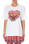 Oversized Band Tee- Let The Sun Shine