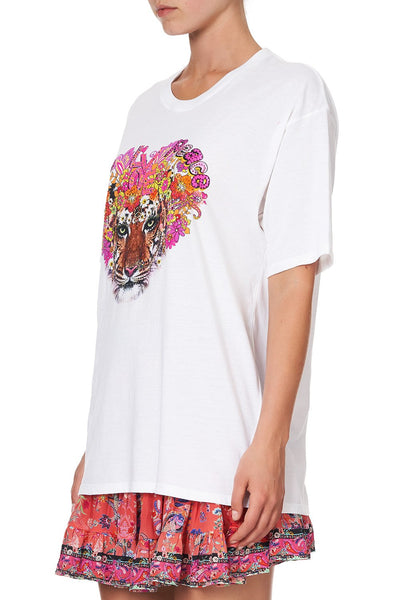 Oversized Band Tee- Let The Sun Shine