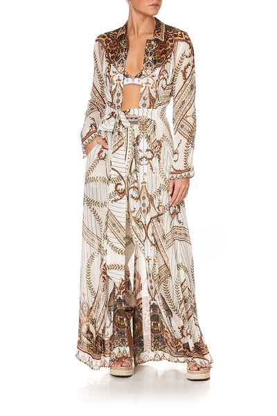 Printed Trench- Mind Your Manor