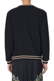 Round Neck Sweater- Botanical Chronicles