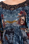 Round Neck Top W/ Belt- Hotel Bpheme