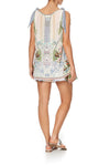 Scarf Tie Top- Beach Shack