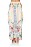 Shirred Waist Pocket Skirt- Beach Shack