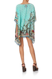 Short Round Neck Kaftan- Millas Backyard
