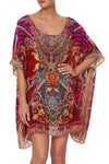 Short Round Neck Kaftan- Slave To The Rhythm