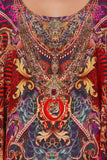 Short Round Neck Kaftan- Slave To The Rhythm