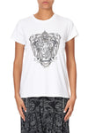 Slim Fit Round Neck Tee- Midnight Pearl