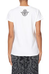 Slim Fit Round Neck Tee- Midnight Pearl