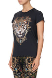Slim Fit Round Neck Tee- Studio 54