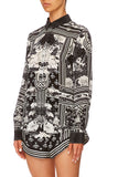 Slim Fit Long Sleeve Shirt- Wild Moonchild