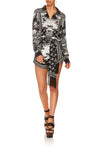 Slim Fit Long Sleeve Shirt- Wild Moonchild