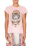 Slim Fit Round Neck T-Shirt- Party In The Palace