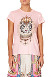 Slim Fit Round Neck T-Shirt- Party In The Palace