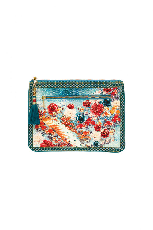 Small Canvas Clutch- Her Heirloom