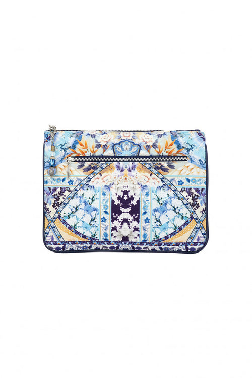 Small Canvas Clutch- Tokyo Tribe