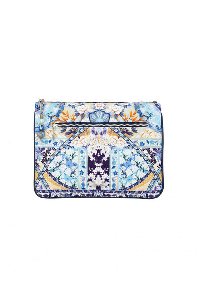 Small Canvas Clutch- Tokyo Tribe