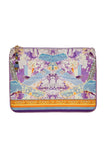 Small Canvas Clutch- Girl In The Kimono
