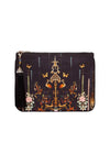 Small Canvas Clutch- Rebelle Rebelle