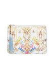 Small Canvas Clutch- Versailles Sky