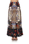 Tiered Skirt W Tie Up Detail- Dear Brigitte