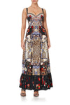 Tiered Skirt W Tie Up Detail- Dear Brigitte
