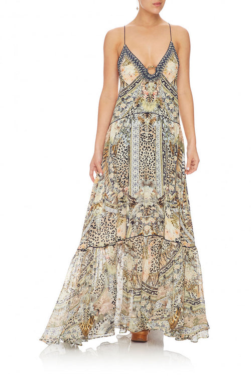U-Ring Maxi Dress- Moto Maiko