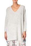 V Neck Jumper W/ Print Back- Southern Belle