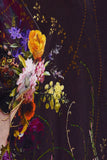 Silk Front Boxy Knit- Wild Flower