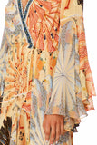 Wrap Dress W/ Belle Sleeves- For The Fans