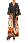 Wide Leg Trouser W/ Front Pockets- Kissing The Sun