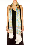 Shawl W/ Tassels- Sign Of Peace