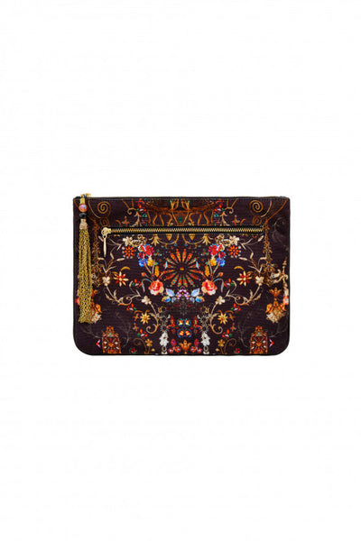 Small Canvas Clutch- Dancing In The Dark