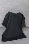Box Fit Tee- Washed Black