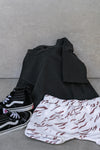 Biggie Staple Shorts - Almond Stripes