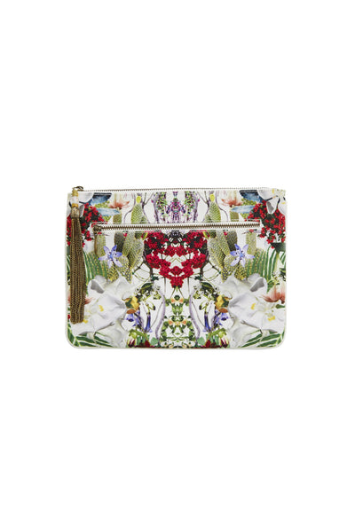 Small Canvas Clutch- Exotic Hypnotic