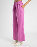 LINEN PANT- FUCHSIA