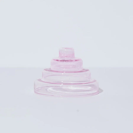Twist Vase/Candle Holder in Pink