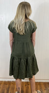 Flora Dress- Khaki