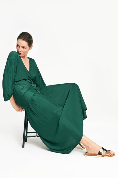 Hehku Dress- Emerald