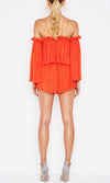 Locomotion Playsuit- Red