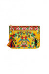Small Canvas Clutch- Love Bird