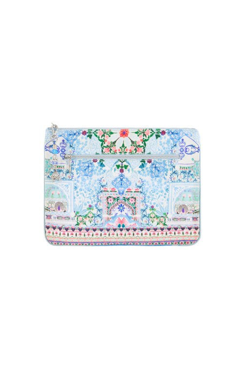 Small Canvas Clutch- Lover's Retreat